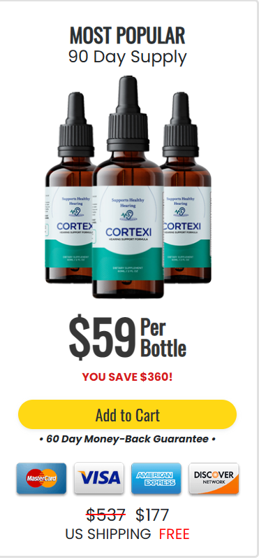 Cortexi - 3 Bottles